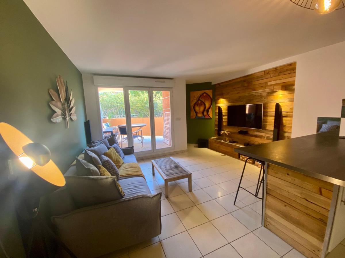 Proche Mer 3P+40M2 Terrasse أنتيب المظهر الخارجي الصورة